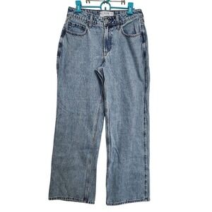 Hollister Light Blue Wide Leg Jeans